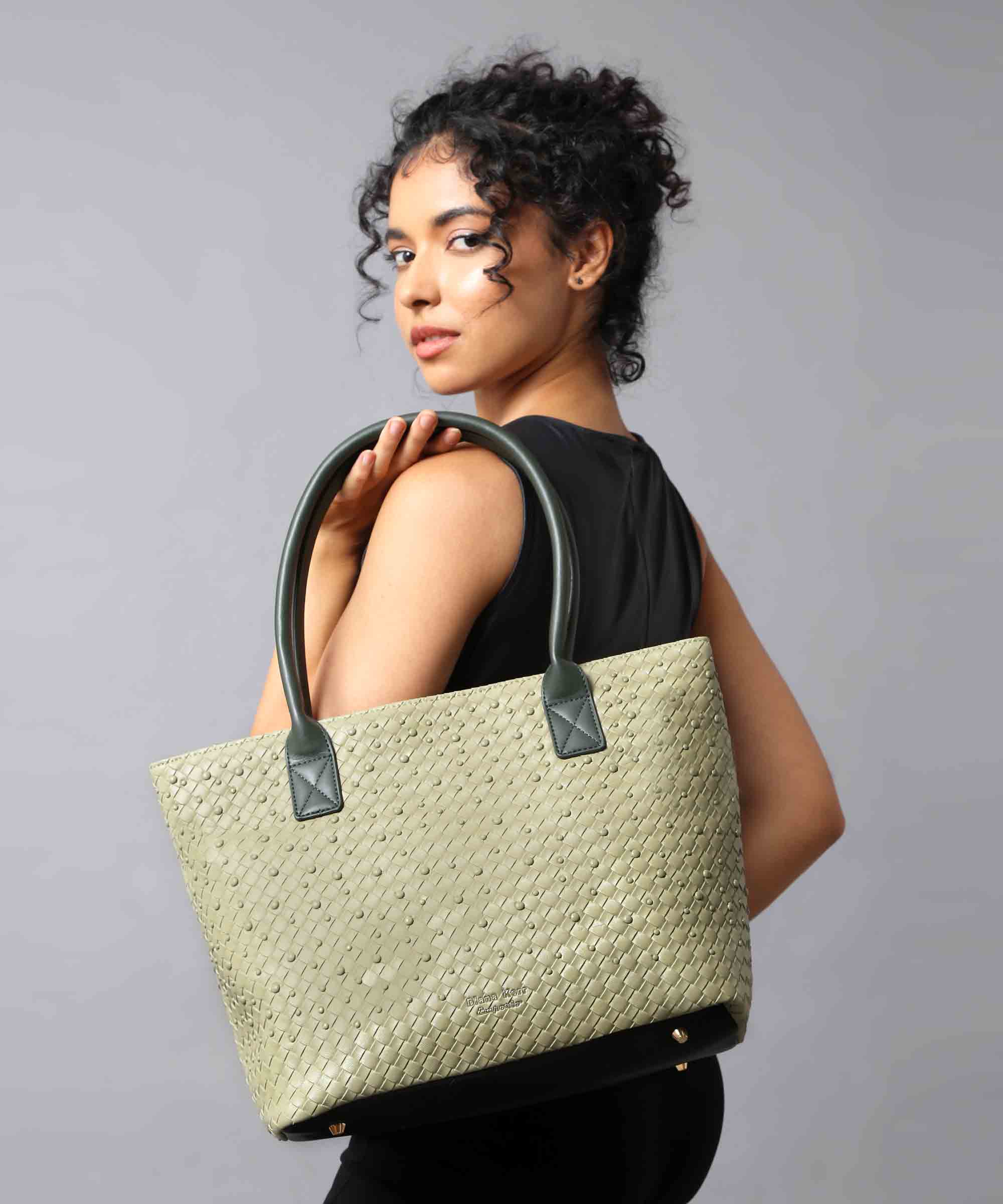 Stylish Woven Tote Bag for Everyday Elegance