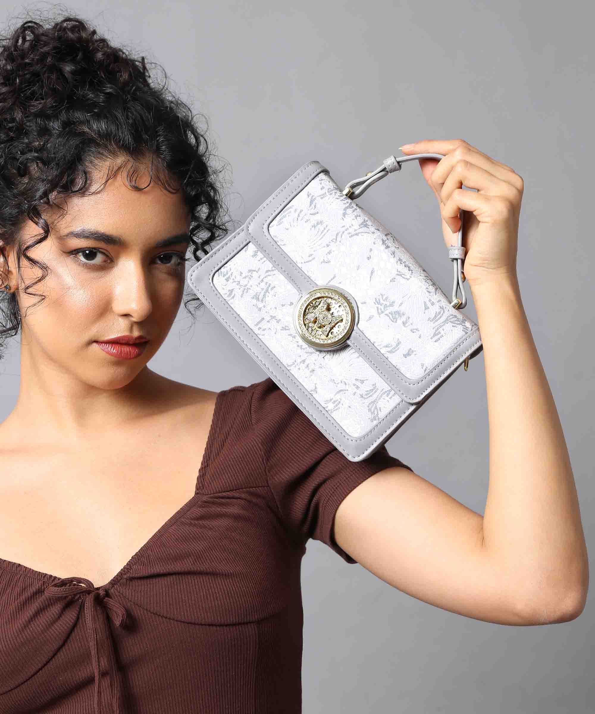 Filauri Elegance Embossed Handbag