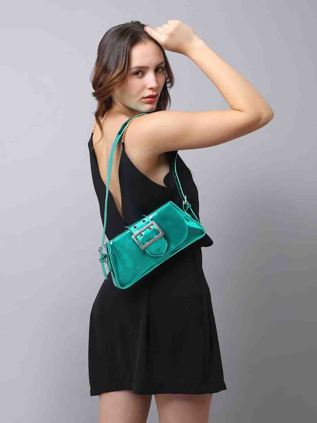 Filauri Aqua Buckle Shoulder Bag