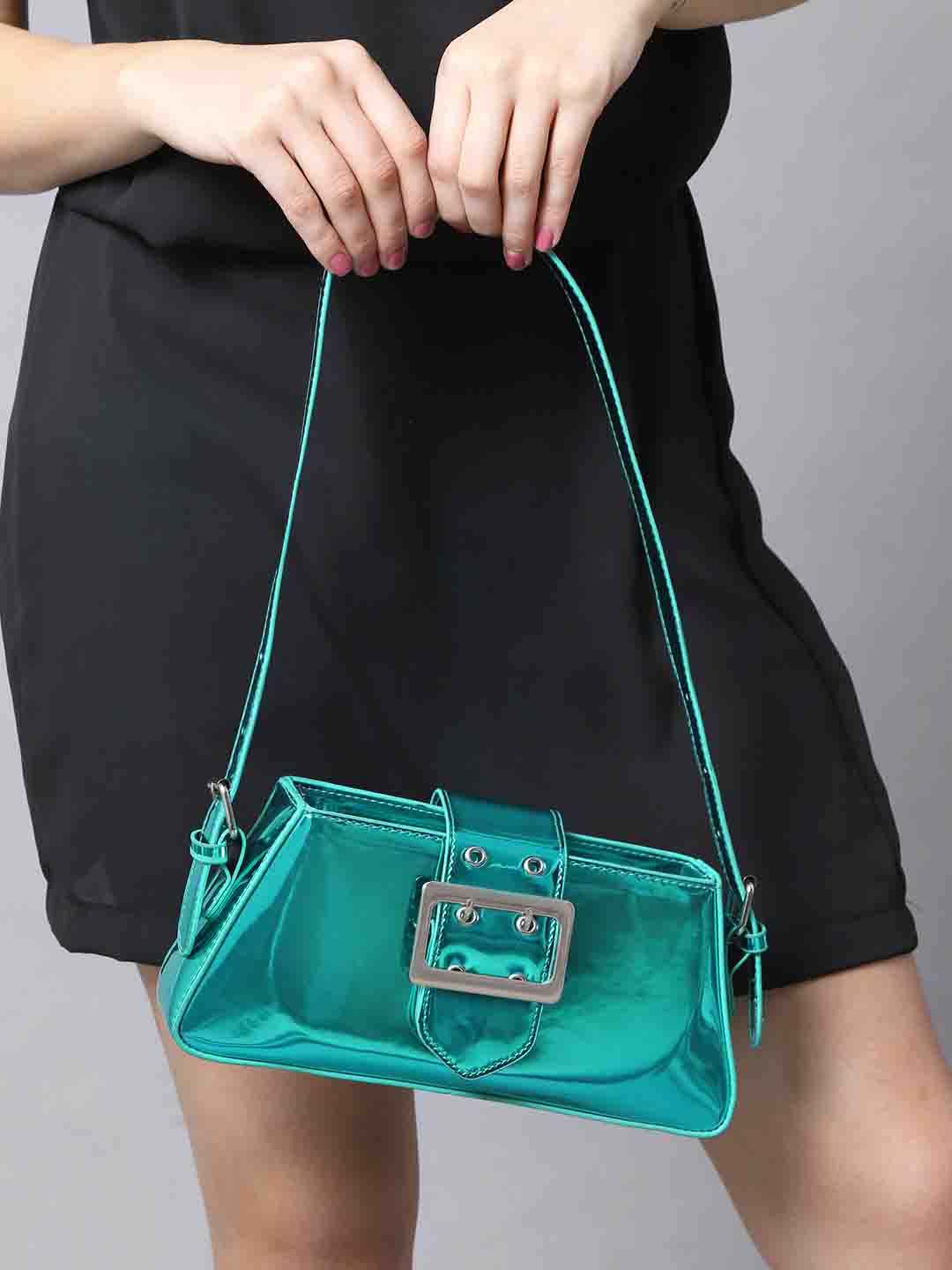 Filauri Aqua Buckle Shoulder Bag