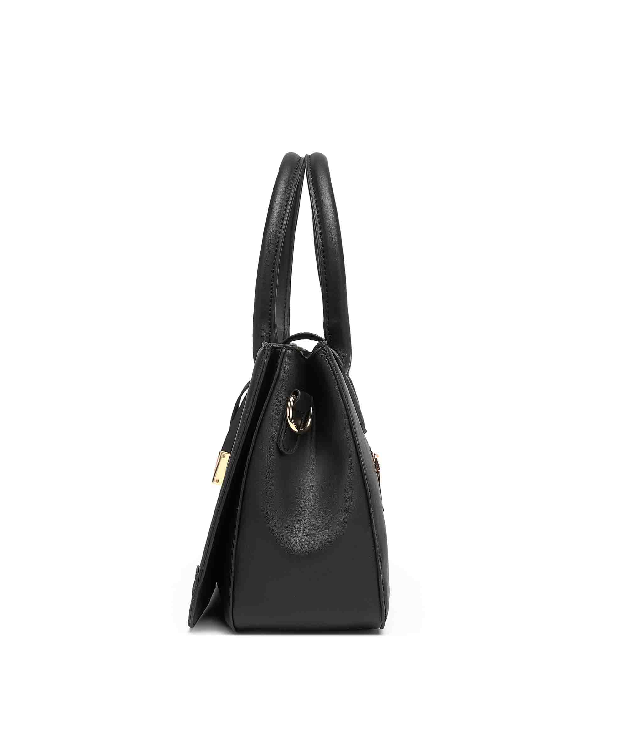 Diana Korr Croc-Embossed Satchel Bag