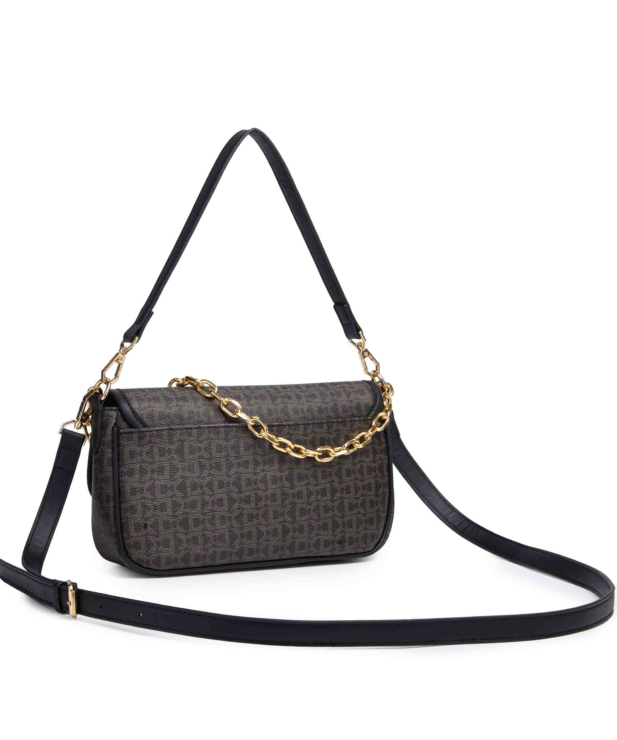 Diana Korr Monogram Convertible Sling and Shoulder Bag