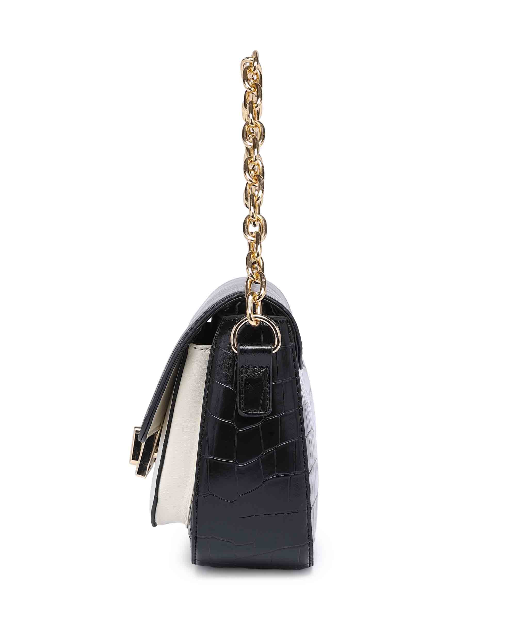 Diana Korr Chain Strap Convertible Shoulder and Sling Bag