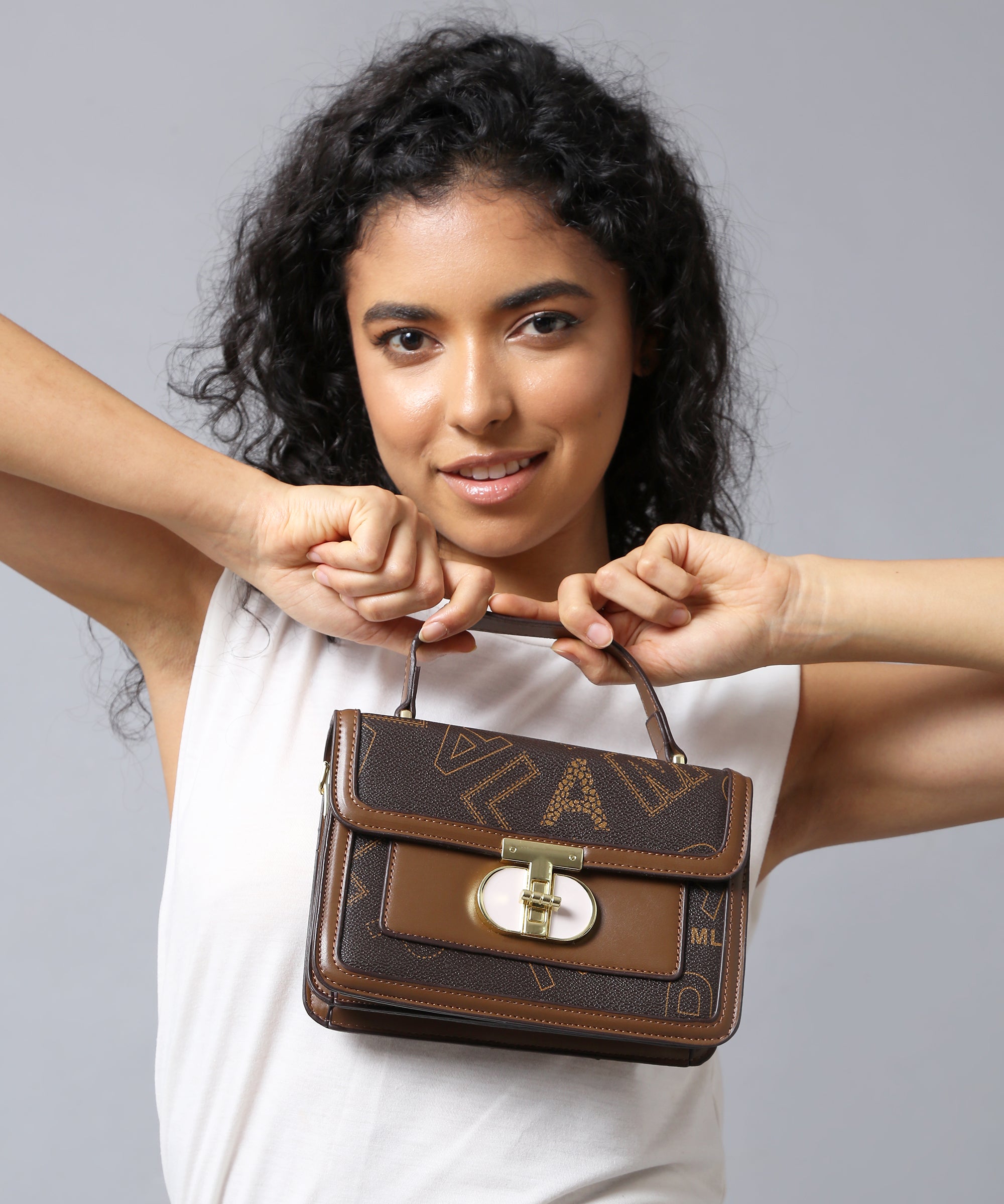 Filauri Stylish Monogrammed Handbag