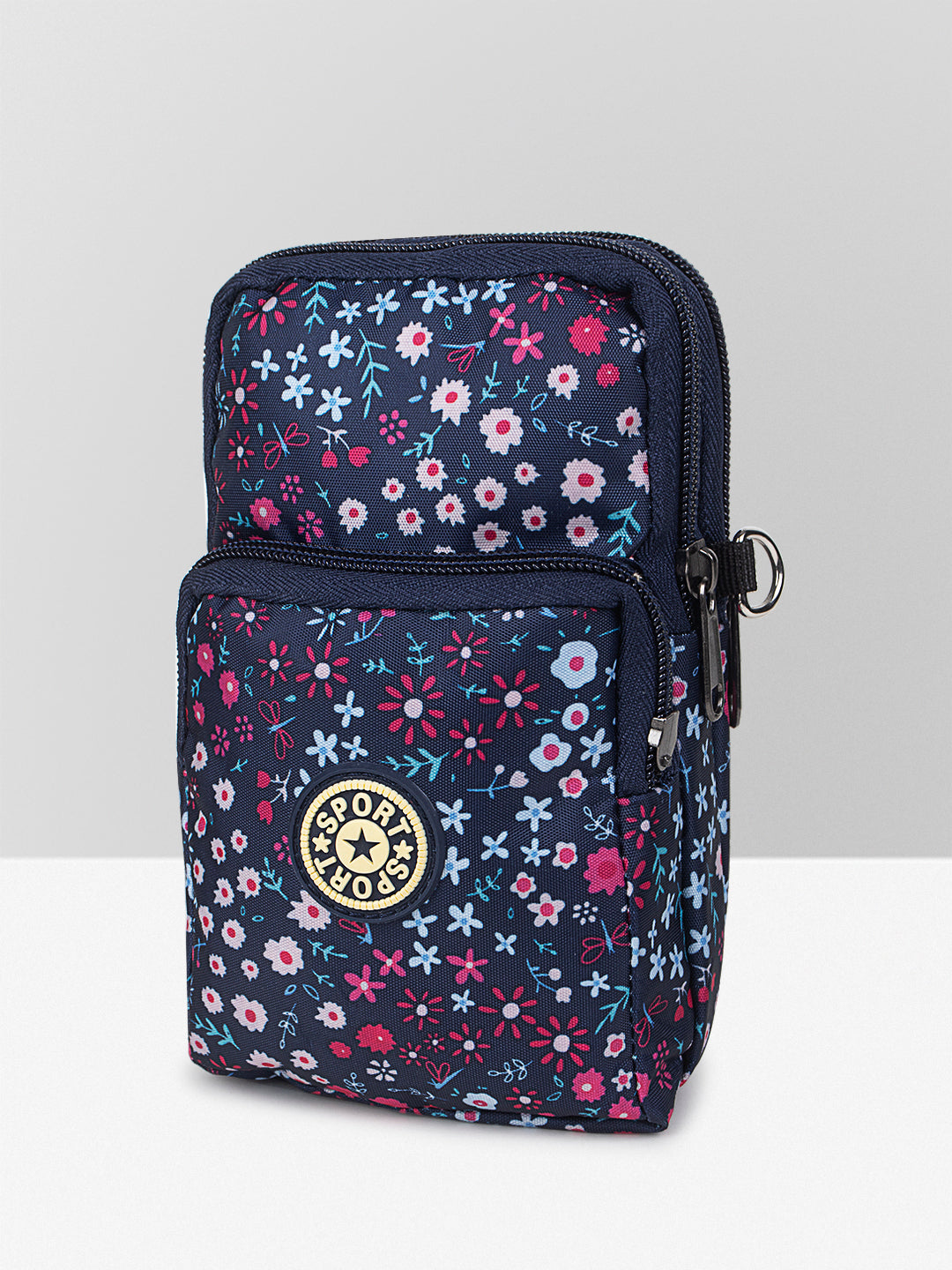 Filauri Floral Charm Crossbody Pouch