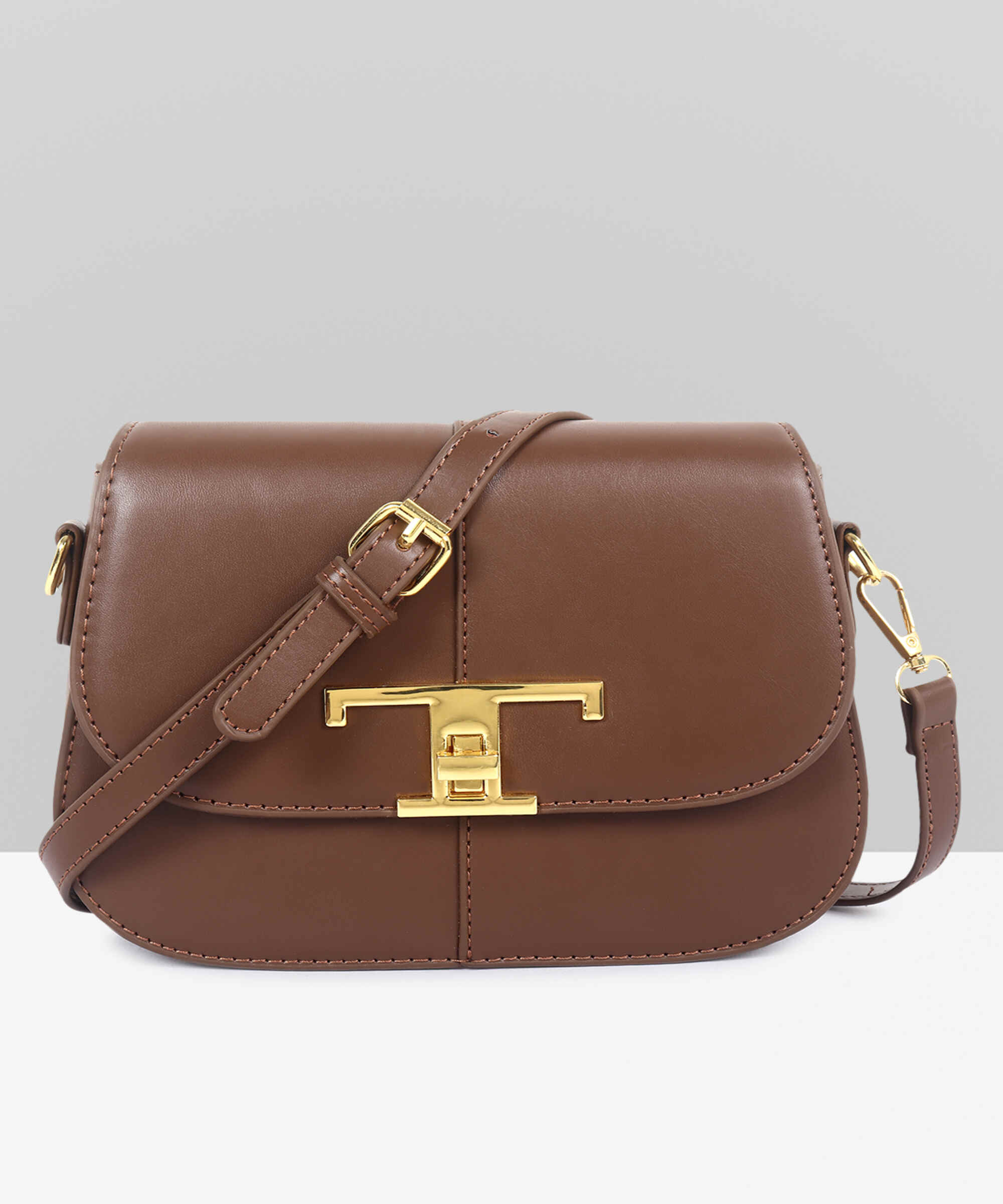 Filauri Luxe Gold Accented Sling Bag