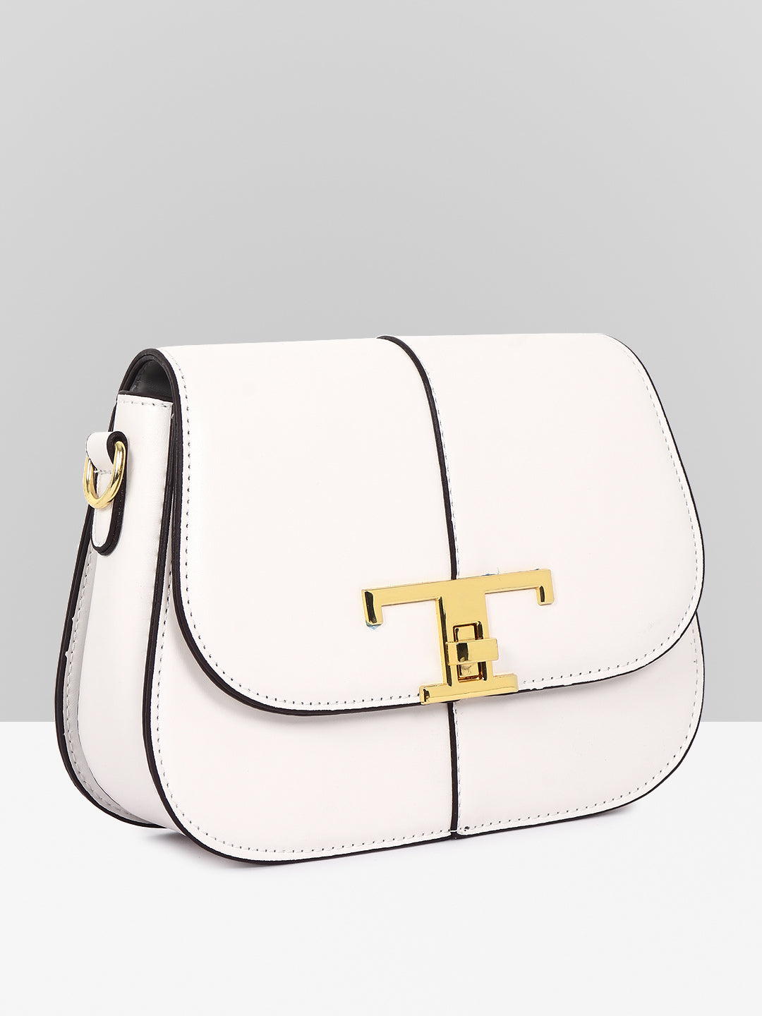 Filauri Luxe Gold Accented Sling Bag