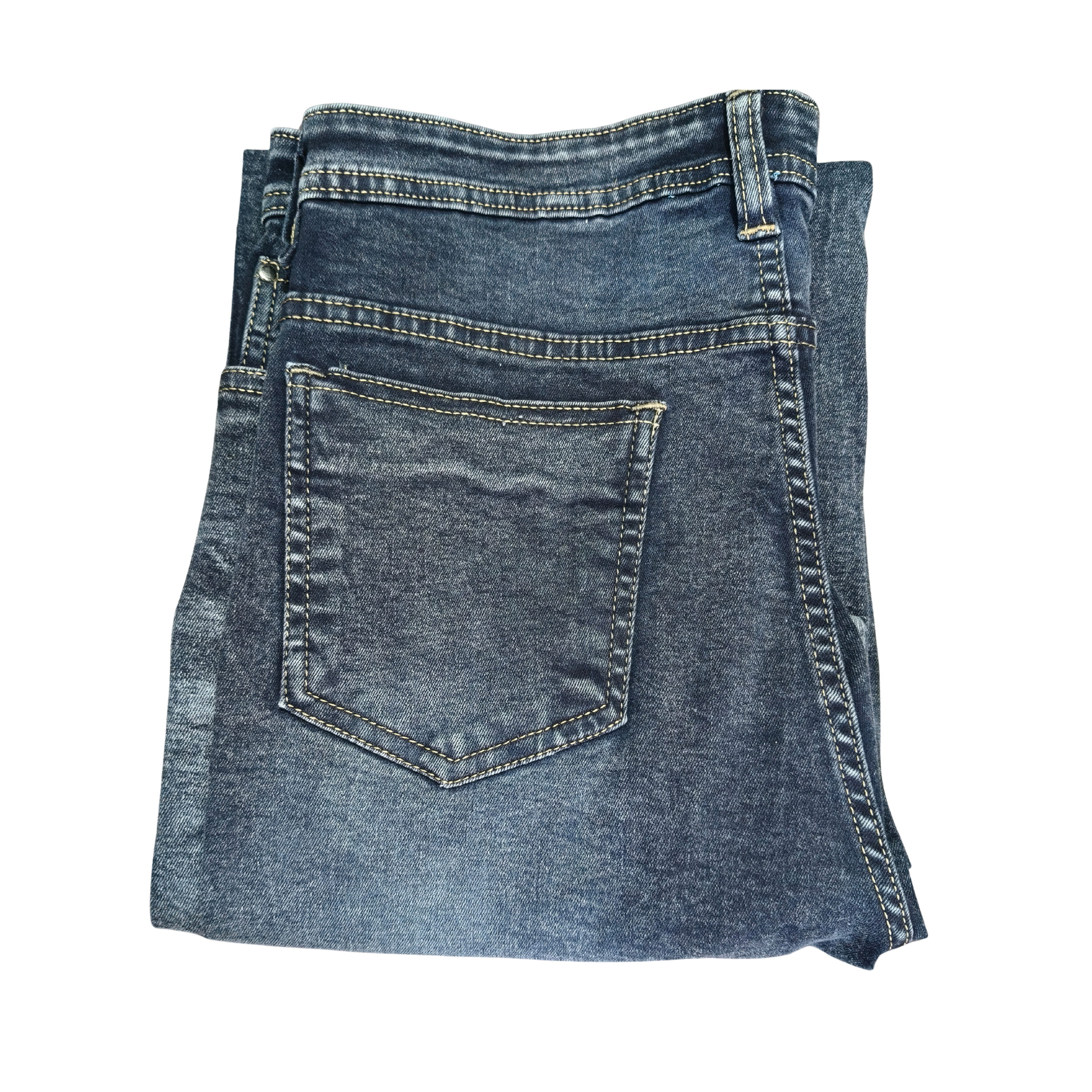 Filauri Women's Dark Wash High Rise Straight Fit Jeans