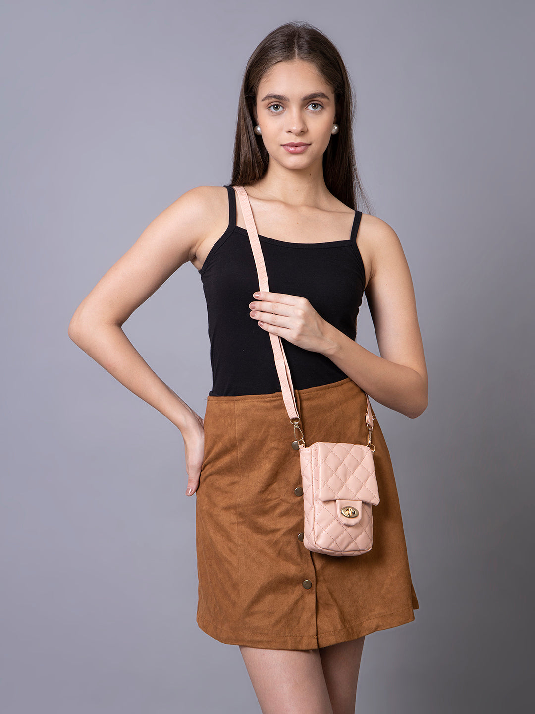 Filauri Quilted Crossbody Pouch