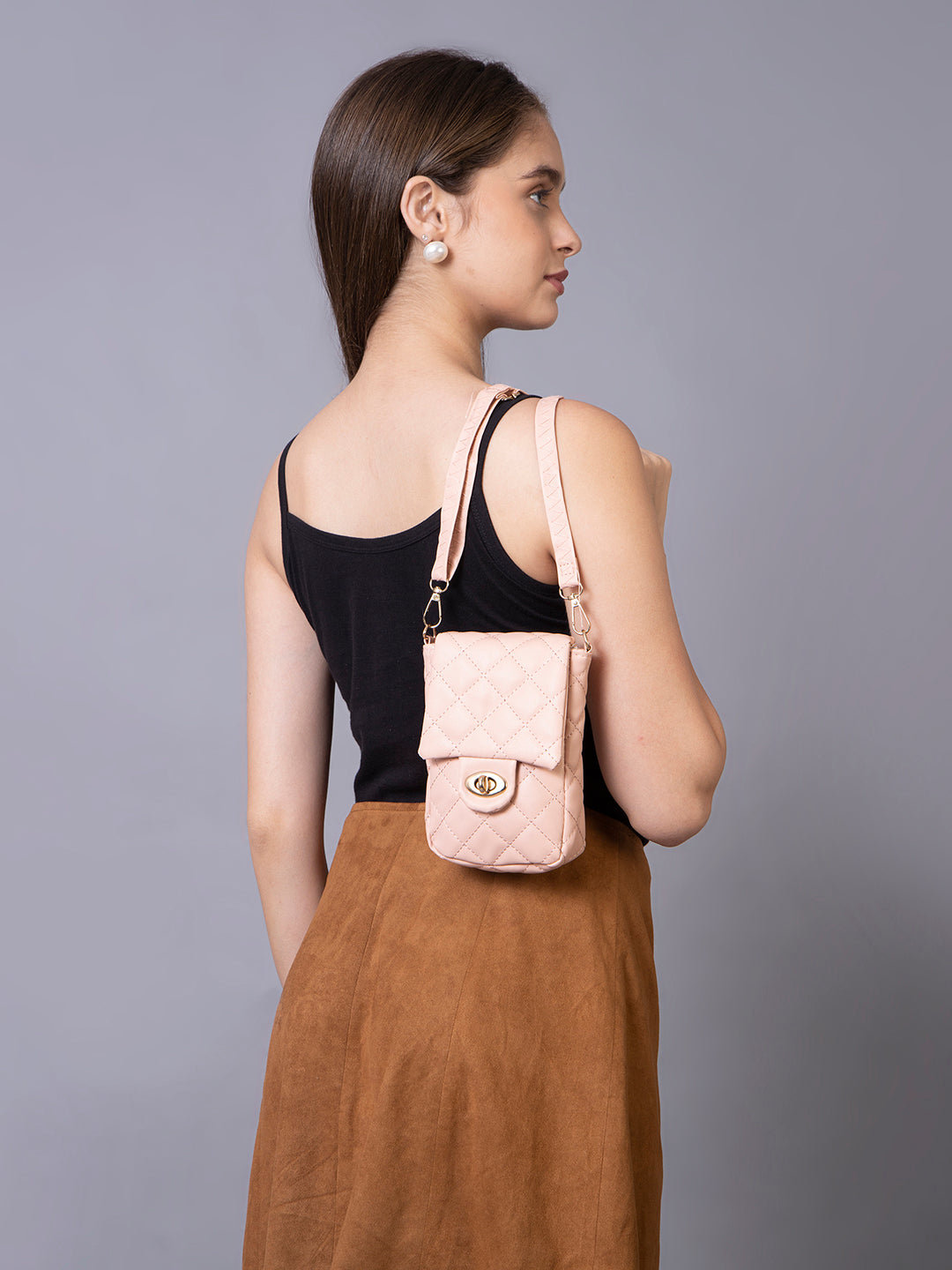 Filauri Quilted Crossbody Pouch
