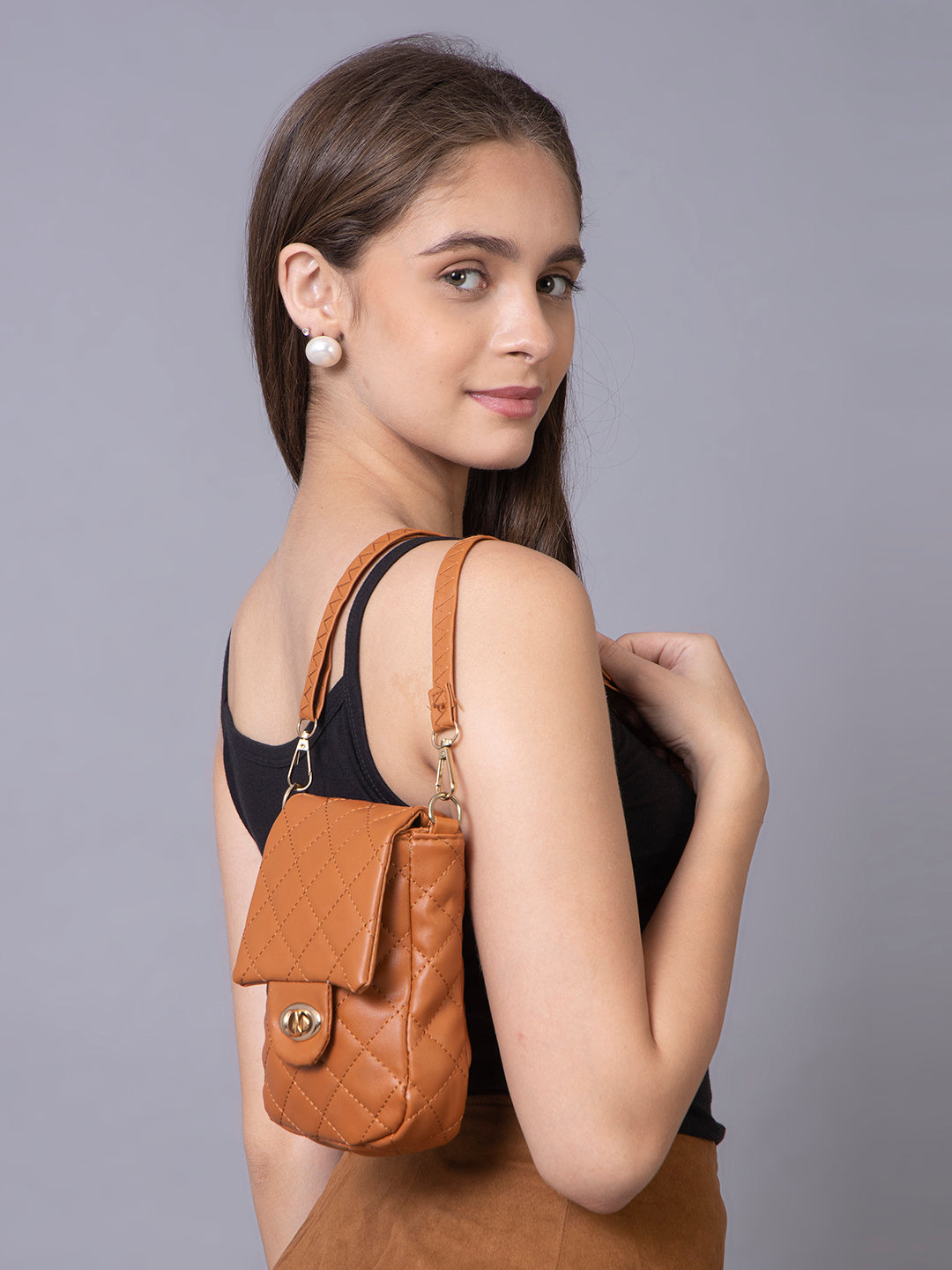 Filauri Quilted Crossbody Pouch