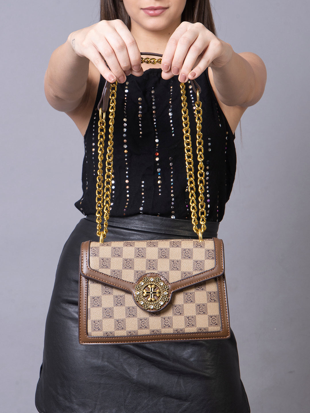 Filauri Iconic Pattern Sling Bag