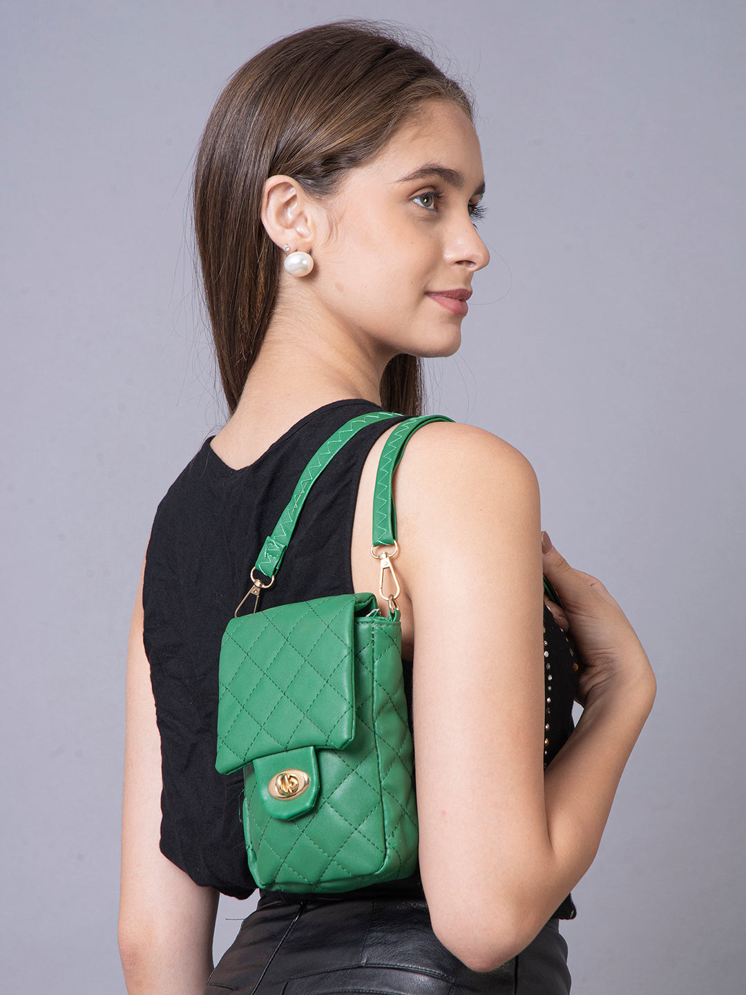 Filauri Quilted Crossbody Pouch