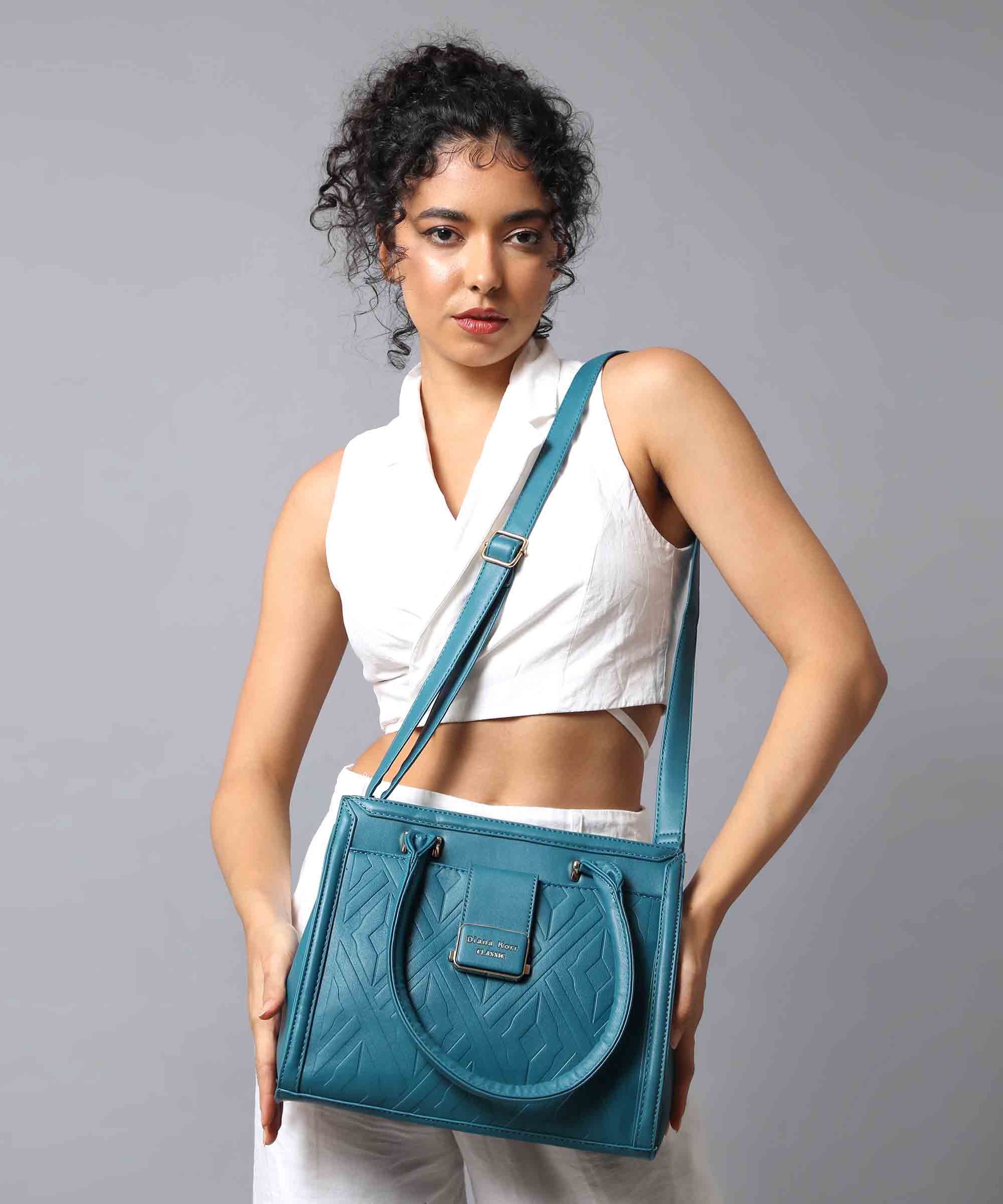 Diana Korr Timeless Charm Satchel Bag