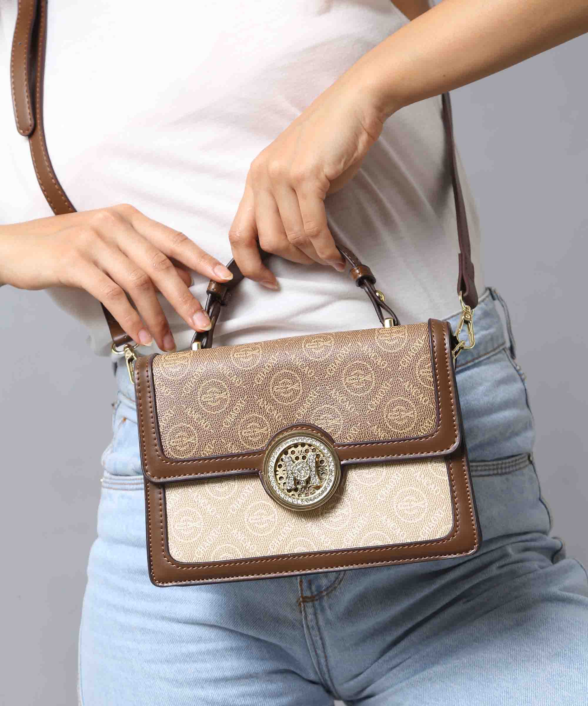 Filauri Elegance Embossed Handbag