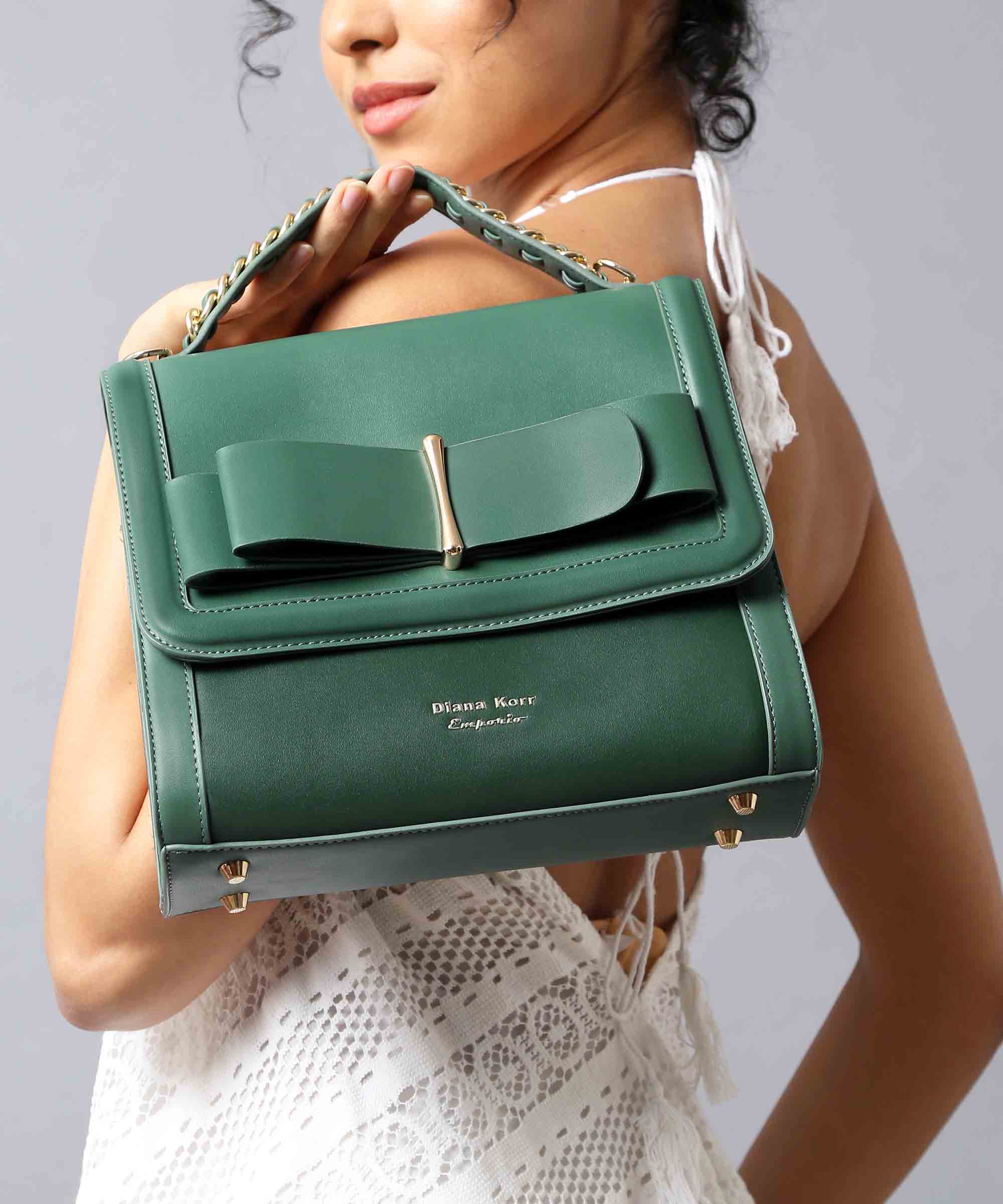 Elegant Bow Bag with Versatile Carrying Options