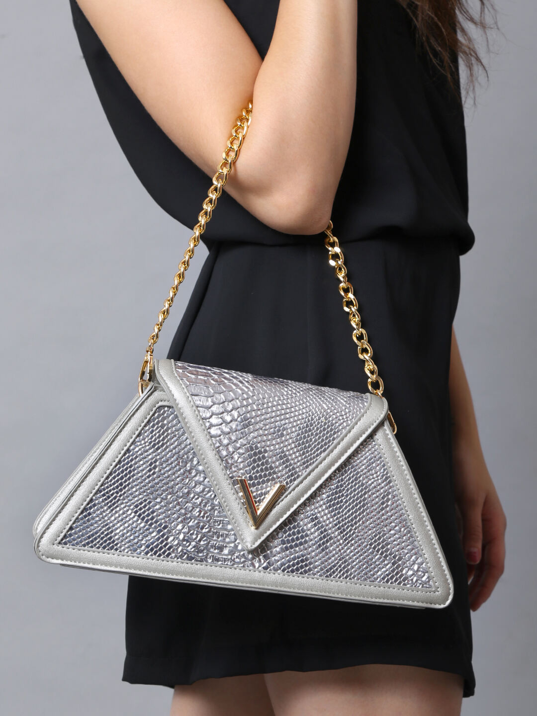 Filauri Triangular Elegance Sling Bag
