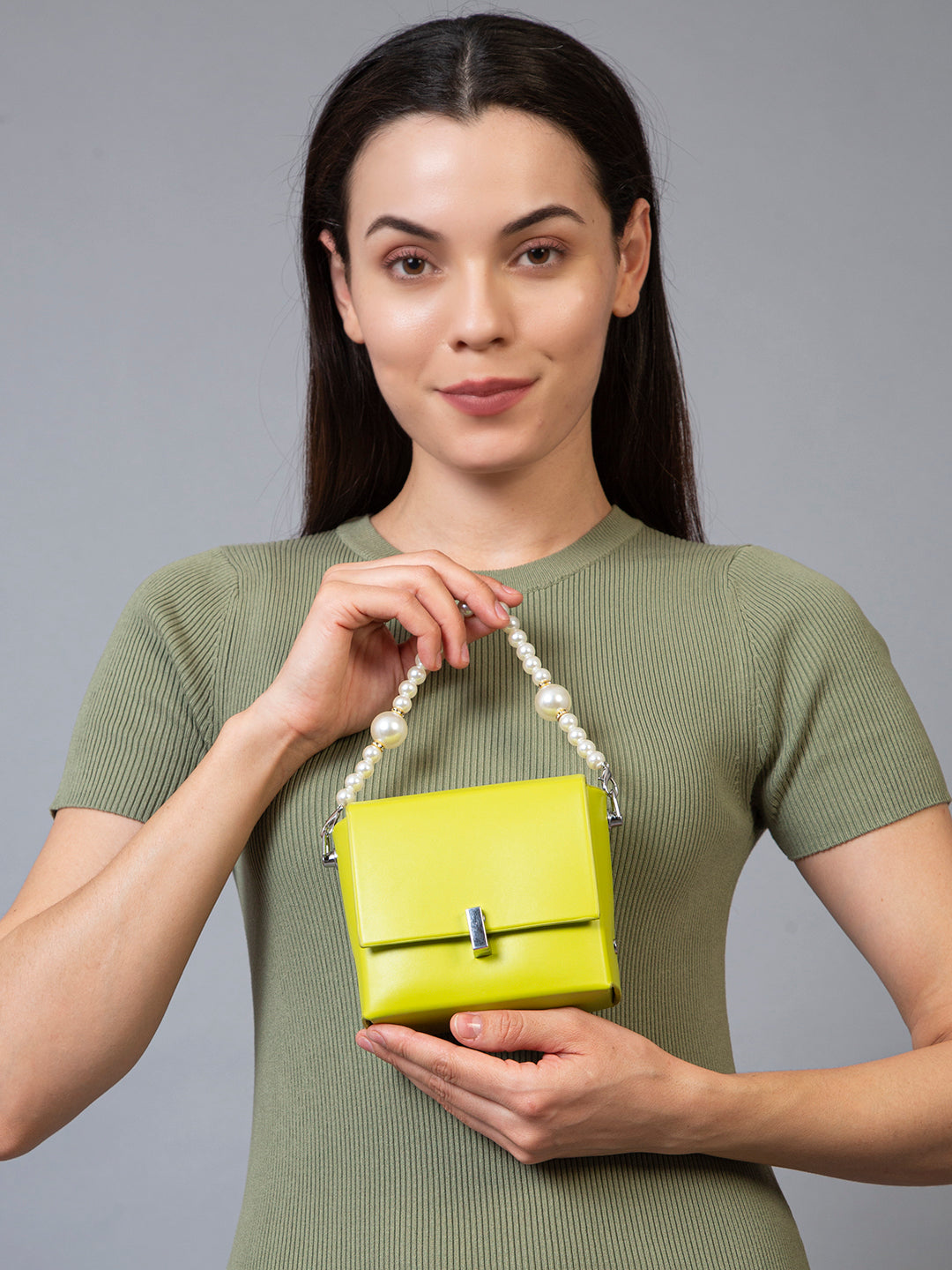 Filauri Pearl Handle Mini Box Bag