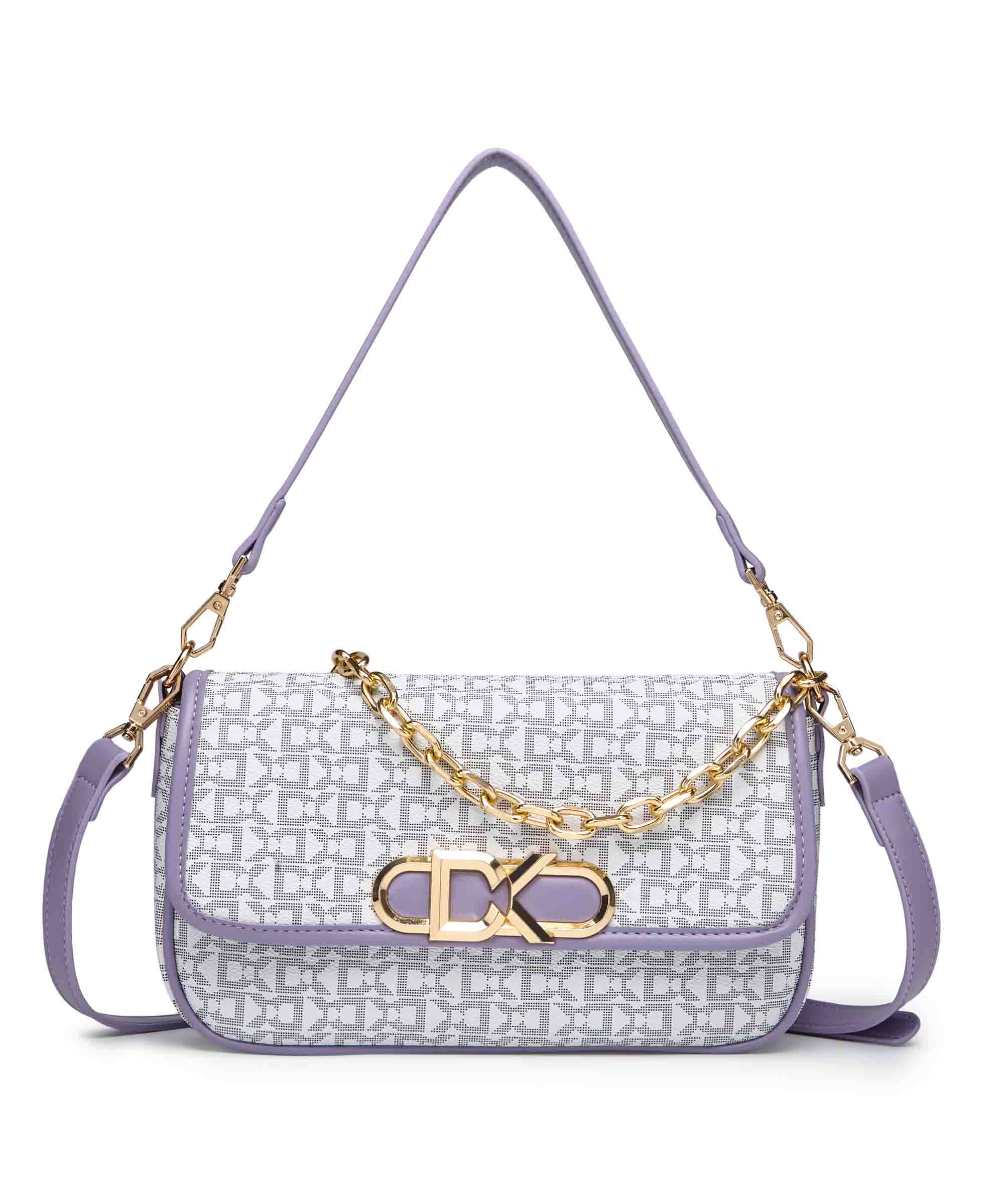 Diana Korr Monogram Convertible Sling and Shoulder Bag