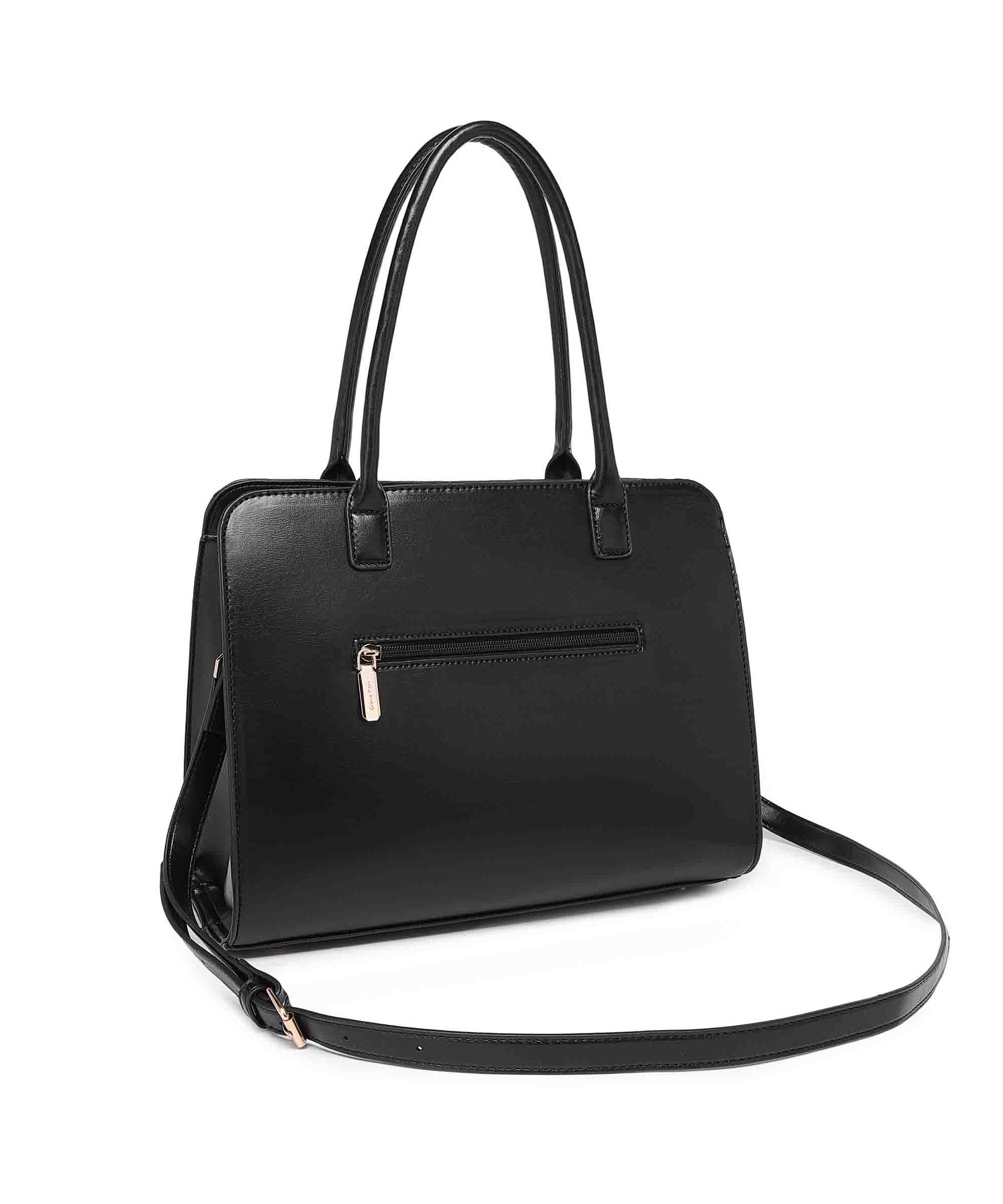 Diana Korr Croc-Embossed Structured Tote Bag