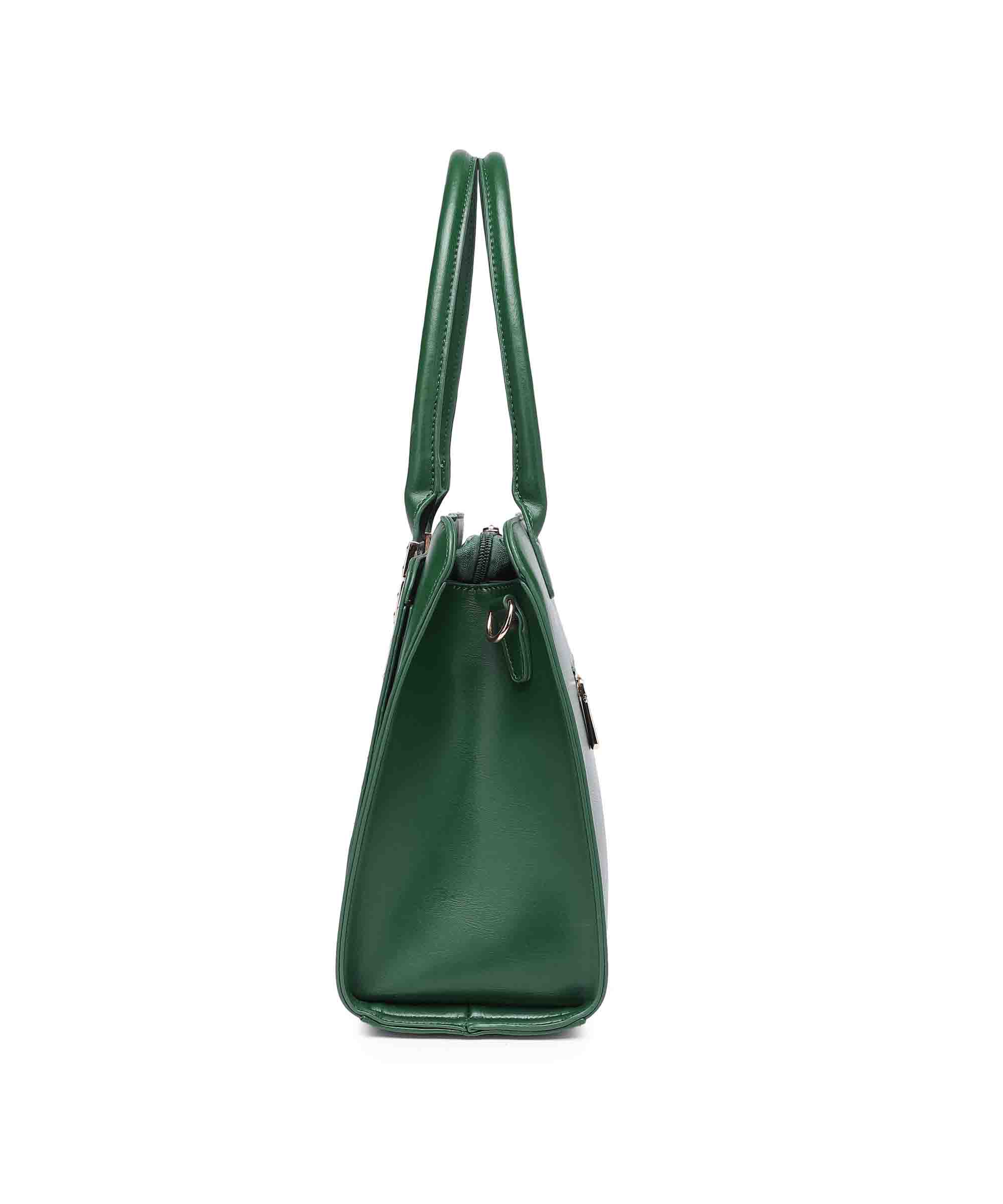 Diana Korr Croc-Embossed Structured Tote Bag