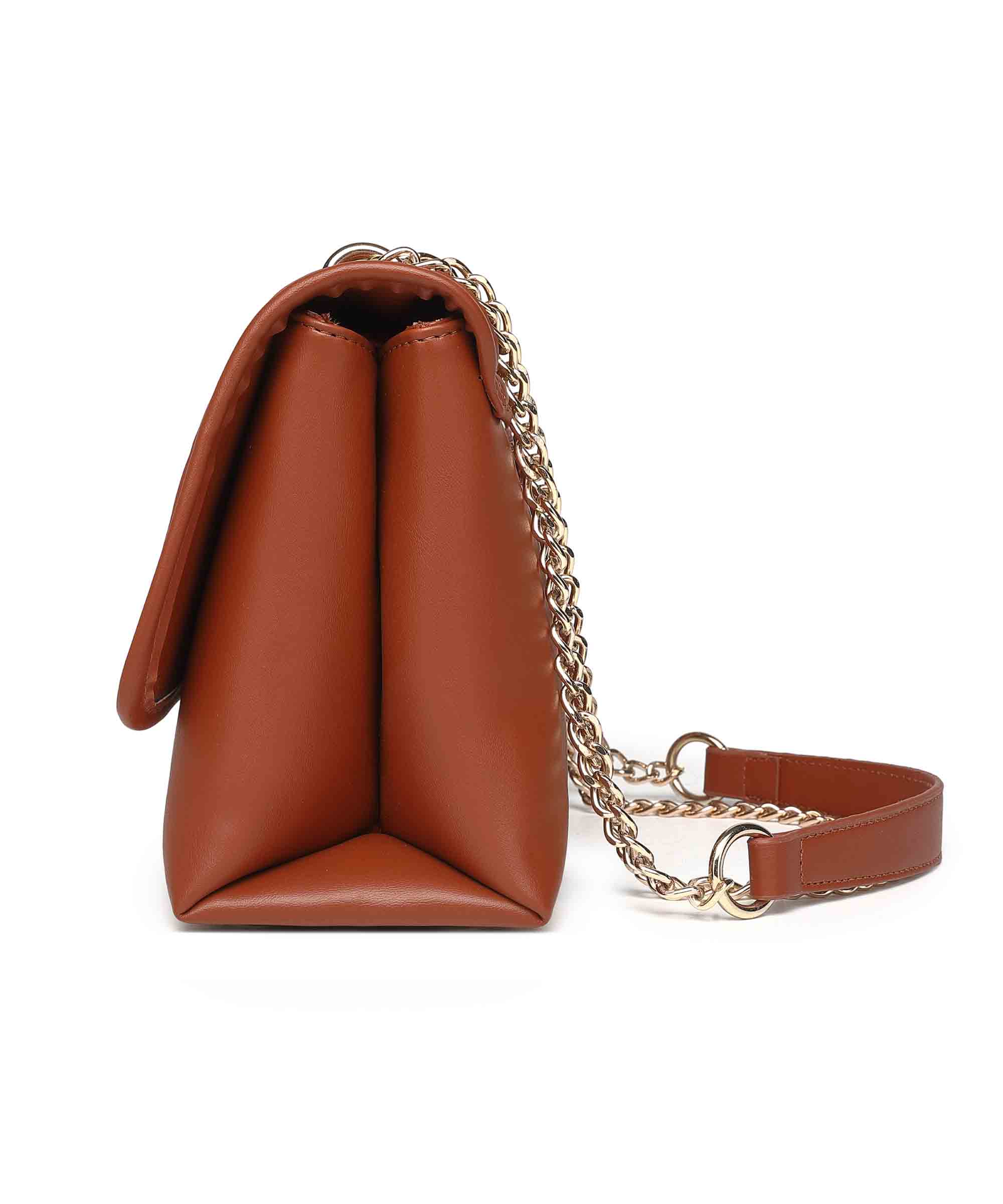 Diana Korr Woven Flap Shoulder Bag