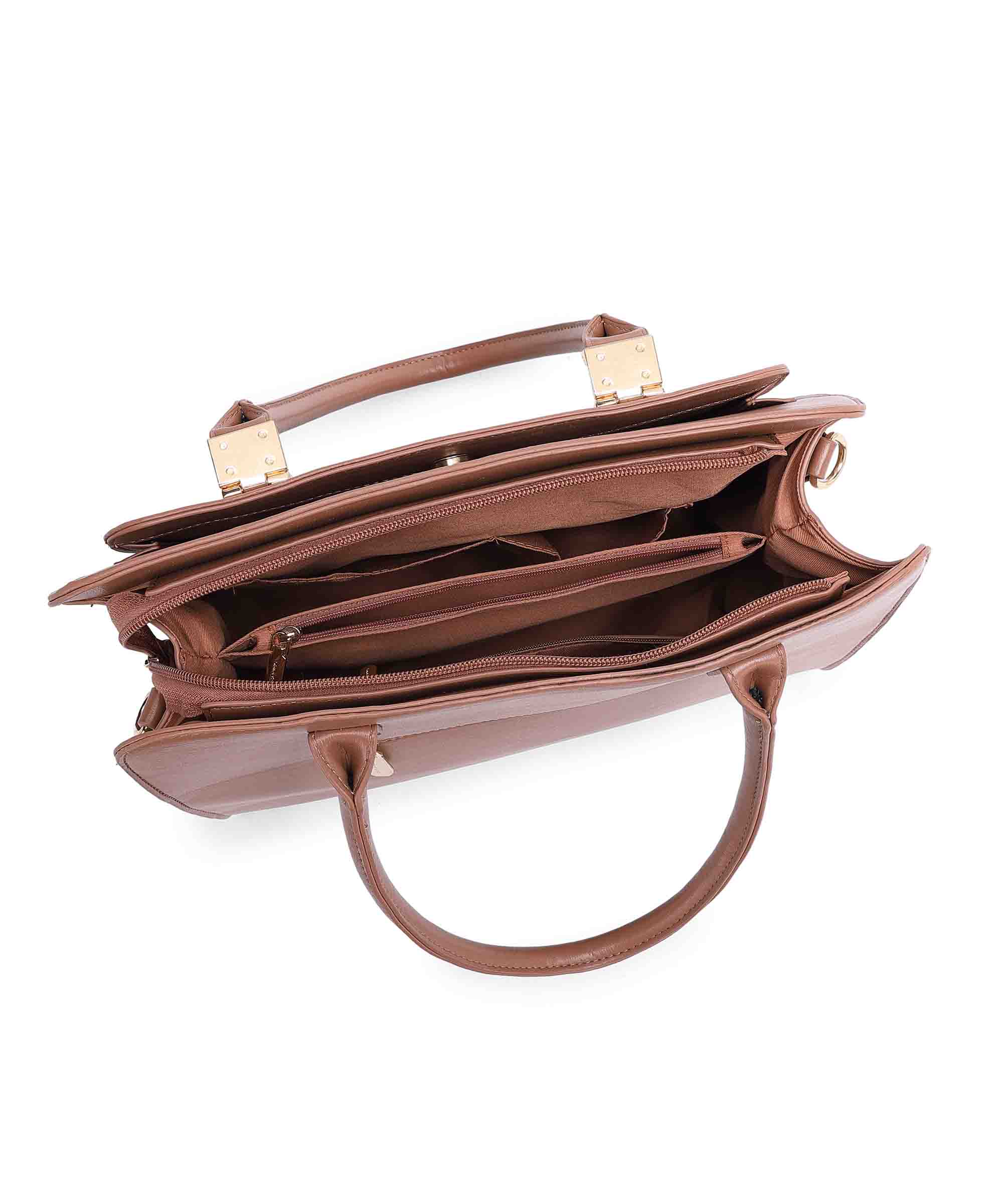 Diana Korr Croc-Embossed Structured Tote Bag
