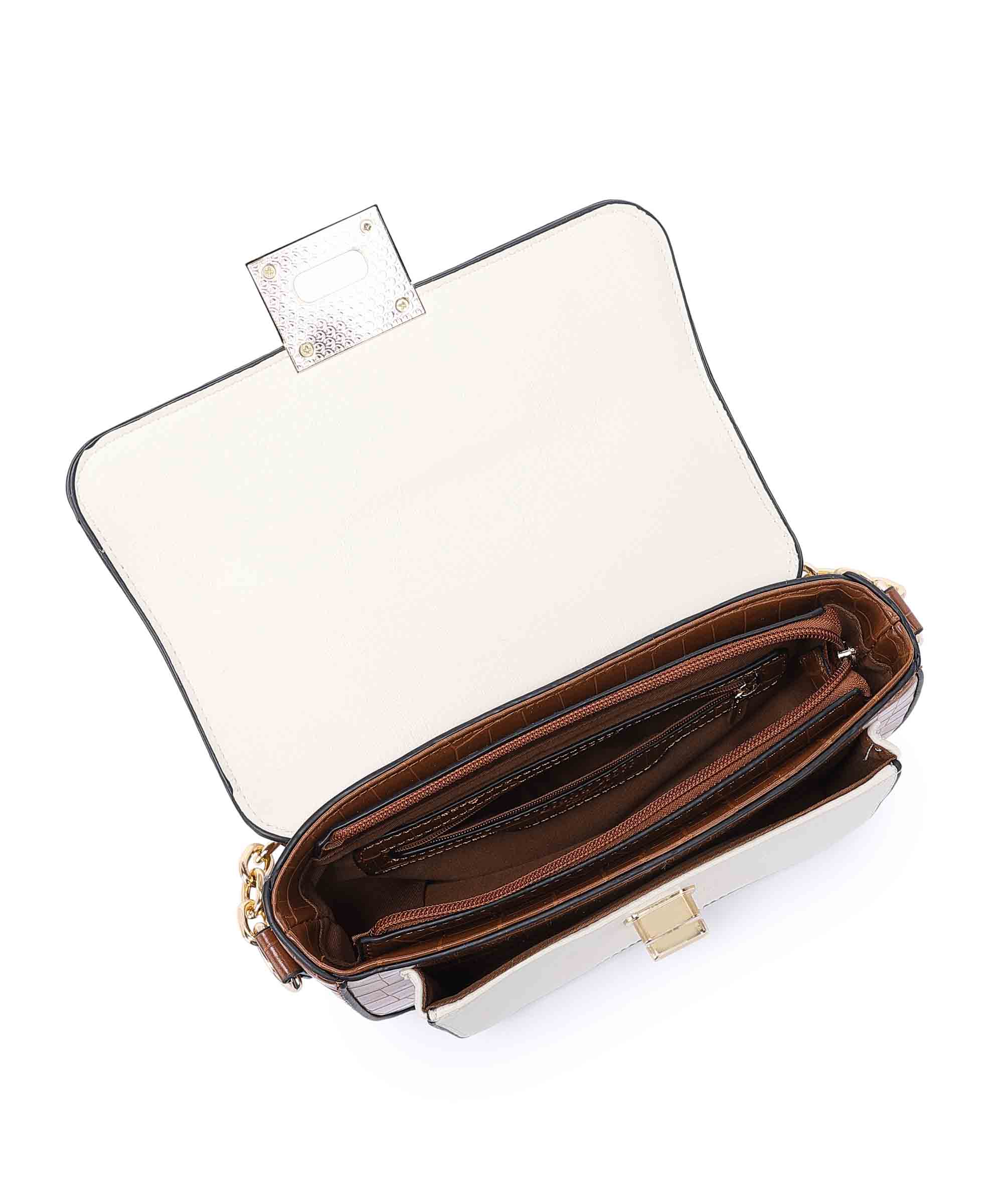Diana Korr Chain Strap Convertible Shoulder and Sling Bag