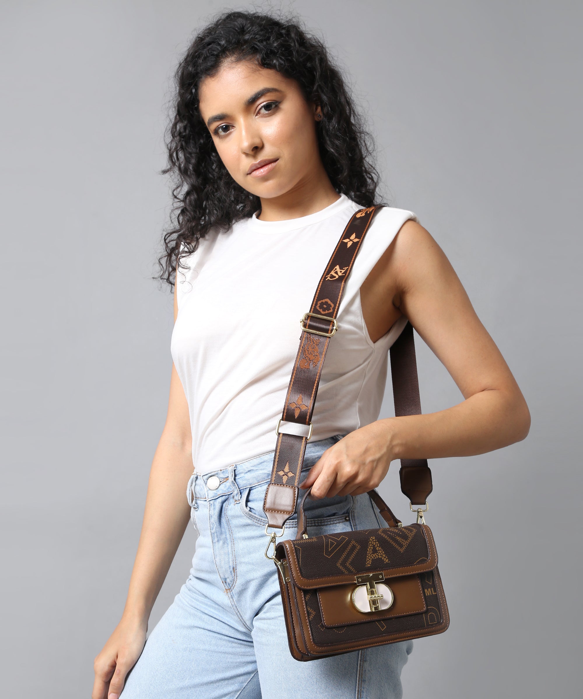 Filauri Stylish Monogrammed Handbag