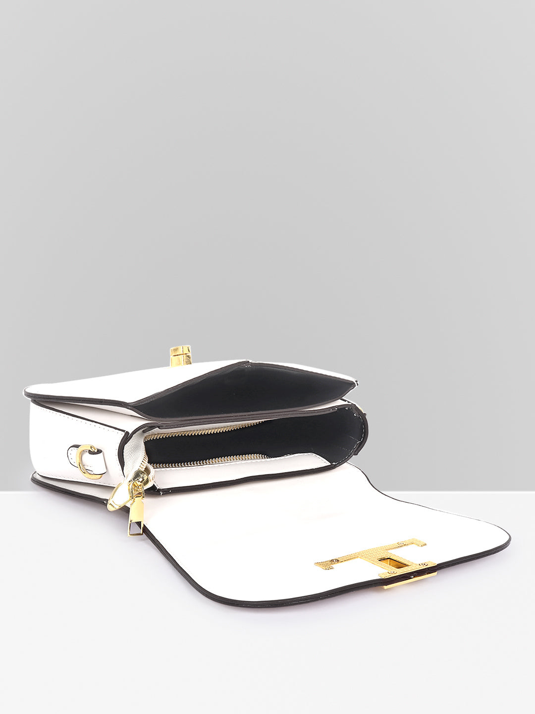 Filauri Luxe Gold Accented Sling Bag