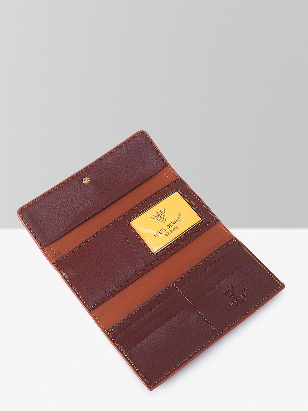 Filauri Elegant D-Pattern Clutch Wallet