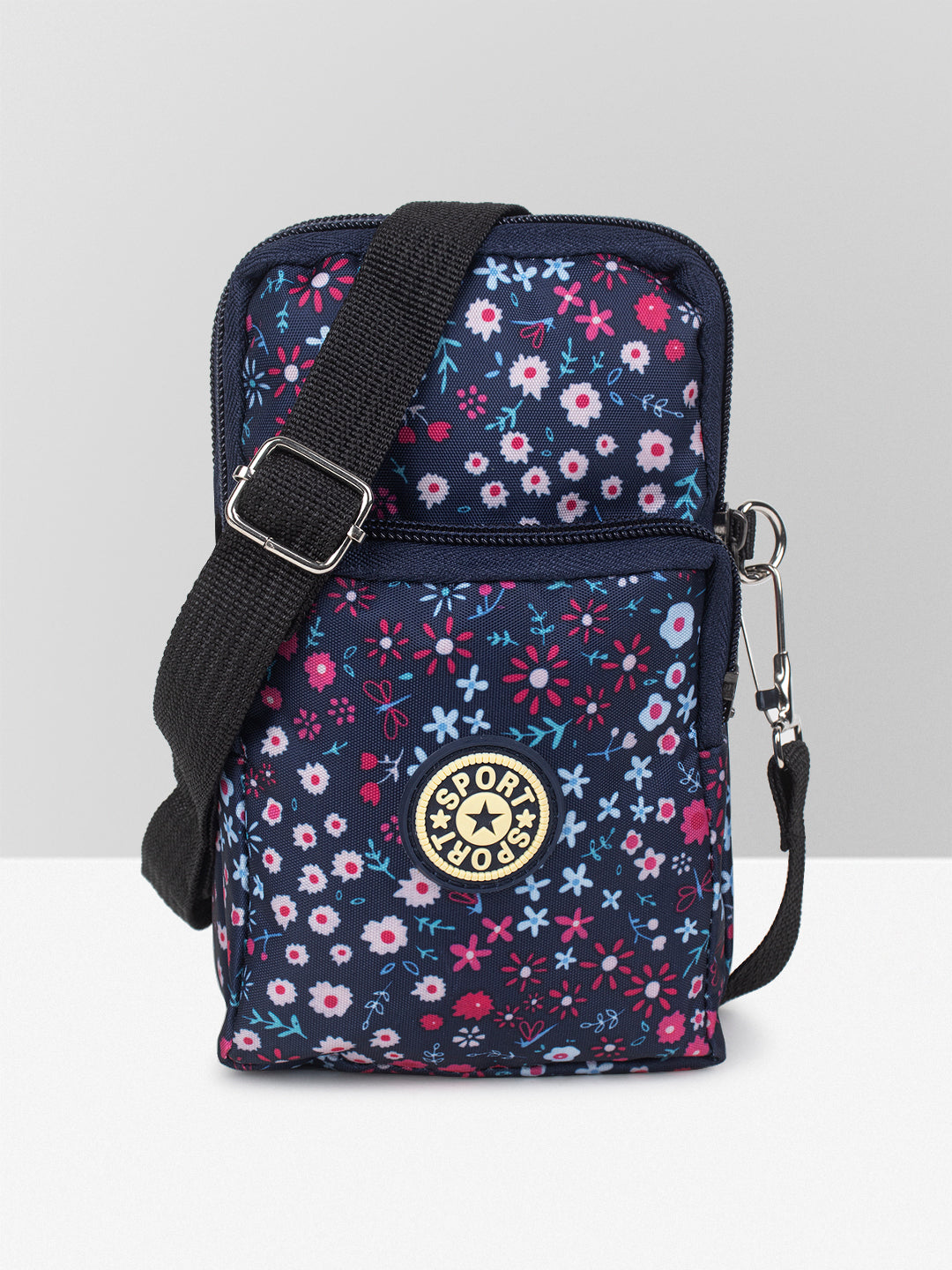 Filauri Floral Charm Crossbody Pouch