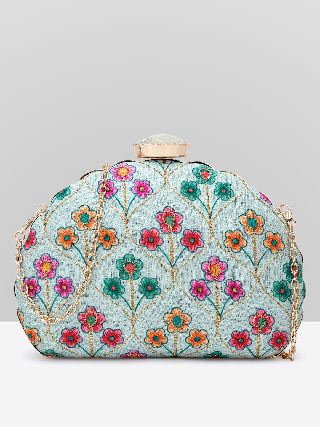 Filauri Floral Structured Sling Bag