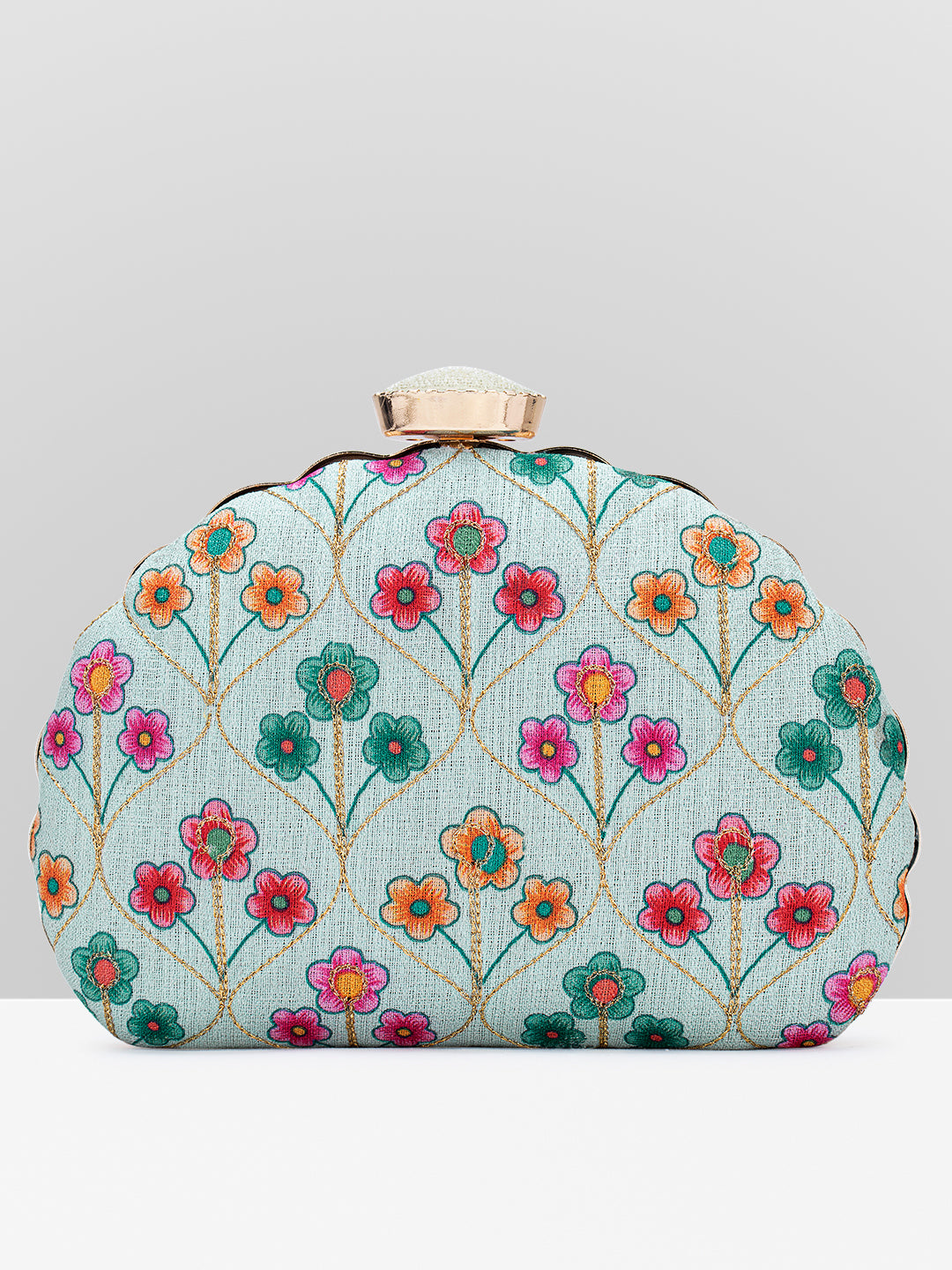 Filauri Floral Structured Sling Bag