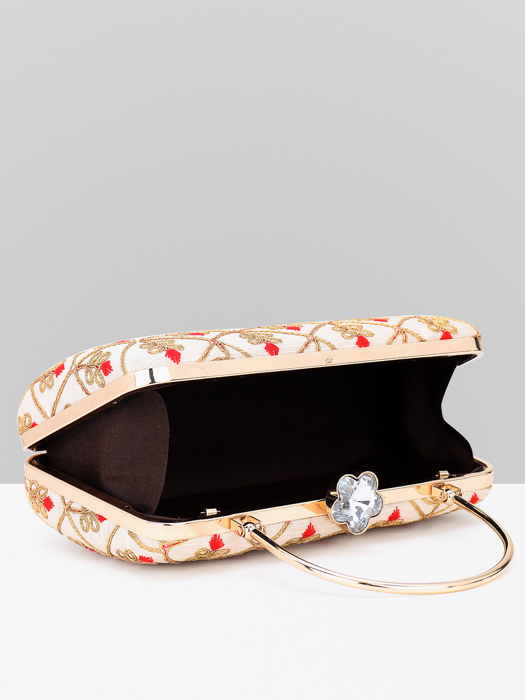 Filauri EleganceEmbrace Floral Clutch